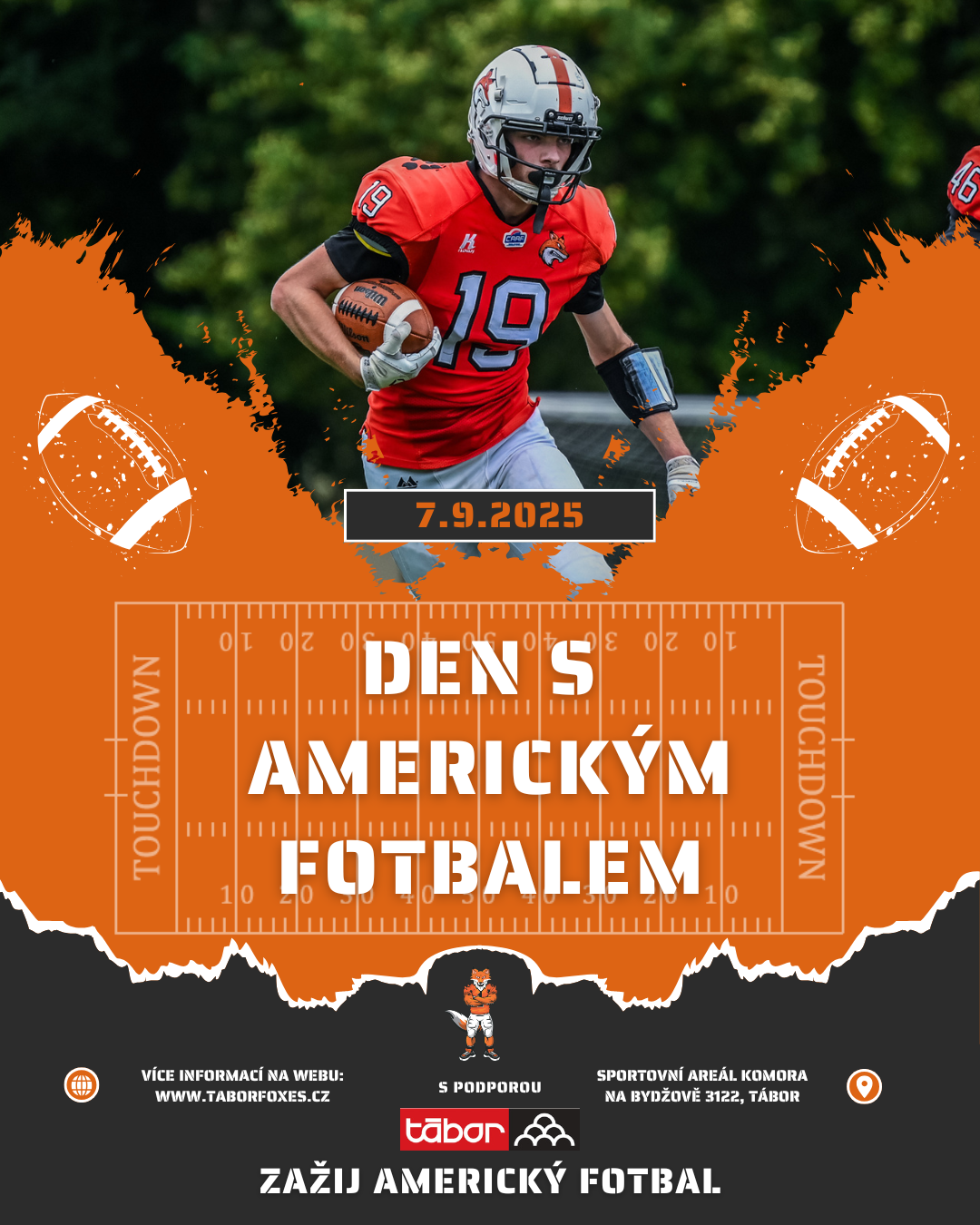 Den s americkým fotbalem